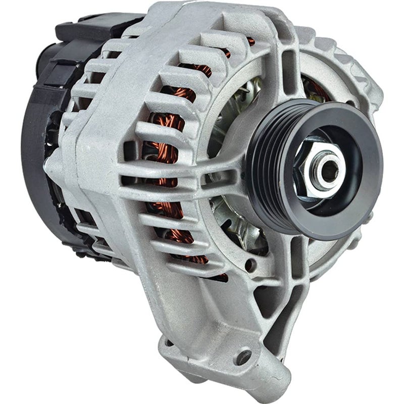 DB Electrical New Alternator Compatible with/Replacement for 1.4L Fiat 500 12 13 2012 2013 68070539AA, RL070593AA, 101210-1650, 11599, 2 Clock 105 Amp Internal Fan Type CW Rotation 12V - Image 1